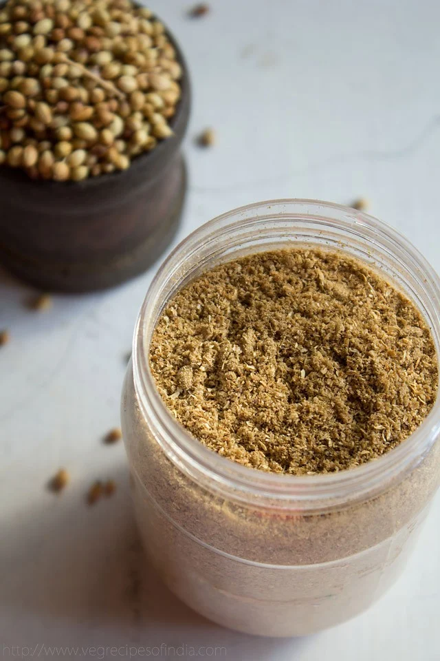 Homemade Coriander Powder